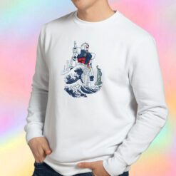 Wave robot Sweatshirt