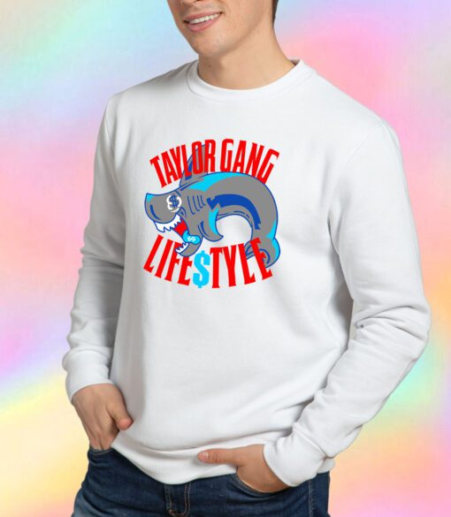 Wiz Khalifa Shark Taylor Gang Lifestyle Sweatshirt