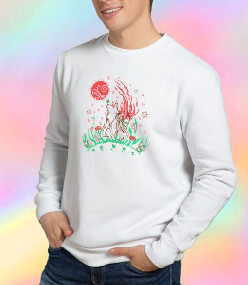 Wolf Blossom Breeze Sweatshirt