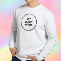 jet black heart 5 seconds of summer Sweatshirt