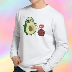 kawaii Avocado Dog Sweatshirt