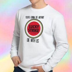 mad men lucky strike pitch Sweatshirt