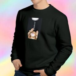 world sleep day dark blue Sweatshirt