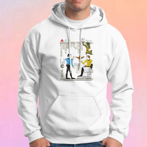 Ancient Times Hero Glyphics Prime Directive Geek Hoodie