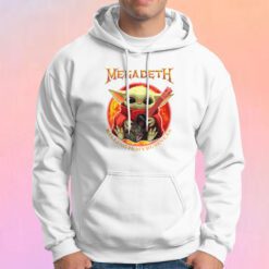 Baby Yoda Hug Guitar Megadeth Killing Is My Business Baby OnesiE