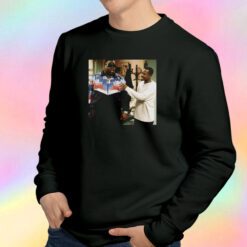 Biggie And Martin Lawrence Photoshoot Cool 90s Rapper Sweatshirt