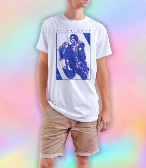 Billy Joel Motorcycle Mens T Shirt