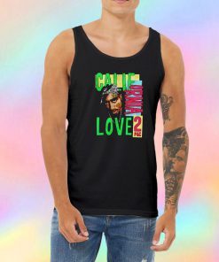 California Love Tupac Young Rapper Tank Top