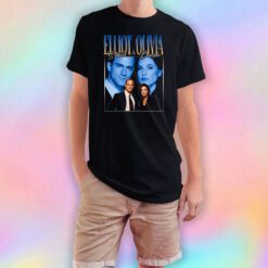 Elliot Stabler And Olivia Benson Vintage 90s Homage T Shirt