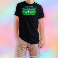 FJB Id like to solve the puzzle Fuck Joe Biden T Shirt