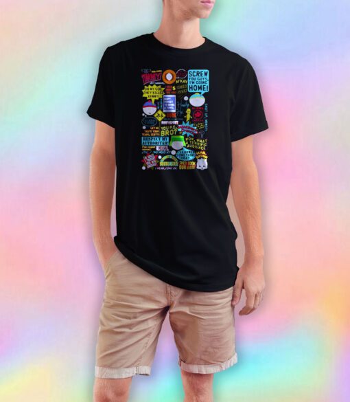 South Park Quotes 90s T Shirt