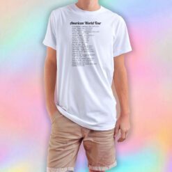 20th Century American World Tour T Shirt