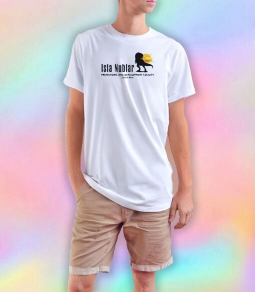 Isla Nublar Dinosaur Sunset T Shirt