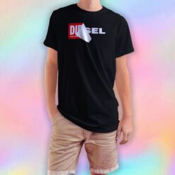 DIESEL Cotton Ripped Logo tee T Shirt