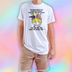 I no longer identify as a conspiracy theorist from now tee T Shirt