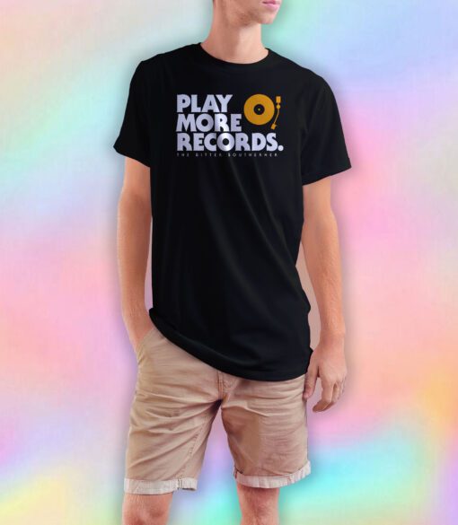 Play More Records tee T Shirt