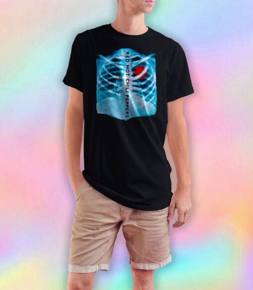 Red Hot Chili Peppers X ray Band Tour tee T Shirt