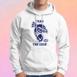Saint Peters Peacocks Fear The Cock tee Hoodie