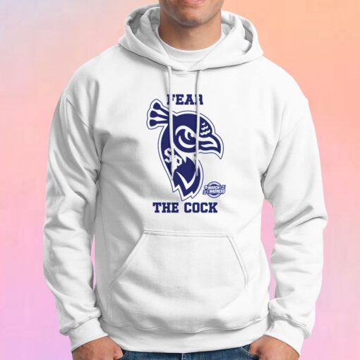 Saint Peters Peacocks Fear The Cock tee Hoodie