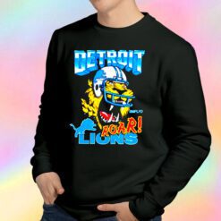 Coach Brad Holmes Wearing Detroit Lions Roar X Smplfd tee Sweatshirt