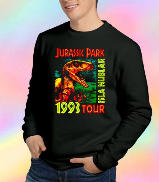 Jurassic Park Isla Nublar 1993 Tour tee Sweatshirt