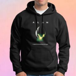 Alan in Space no one can hear you in space tee Hoodie