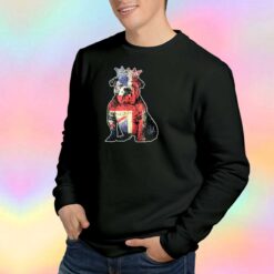 Bulldog Union Jack Queen Jubilee tee Sweatshirt