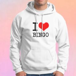 I Love Bingo tee Hoodie