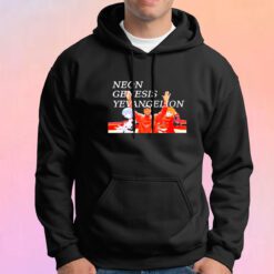 Kanye Neon Genesis Evangelion tee Hoodie