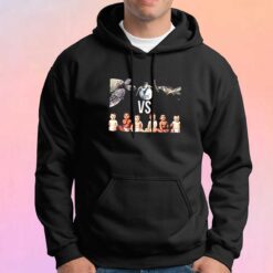 Turtle vs beby tee Hoodie