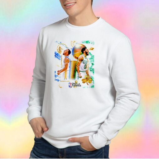 Warrior vs celtics tee Sweatshirt