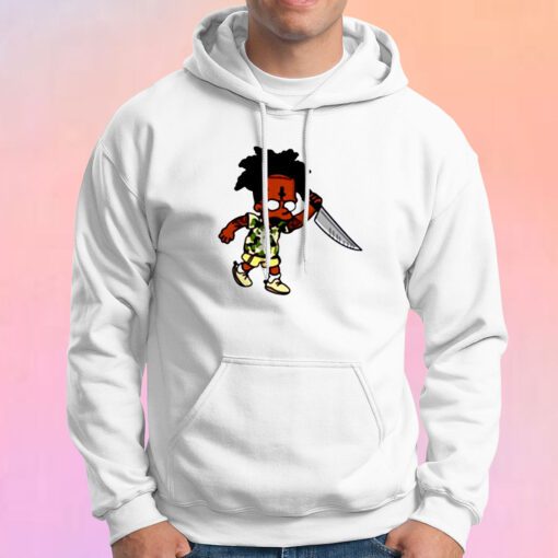 21 Savage Simpson Kill by Knife Hoodie