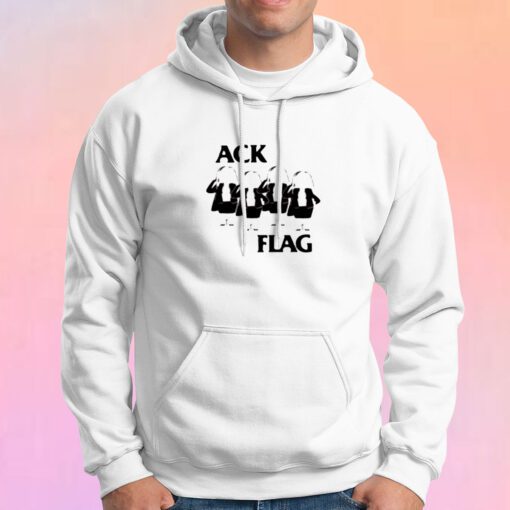 Ack Flag Black Flag Cathy Mash Up Parody Hoodie