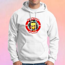 Albert Einstein Genius At work Physicists Hoodie
