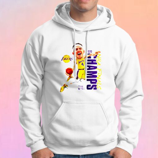 Alex Caruso Los Angeles Lakers Champions 2020 Hoodie