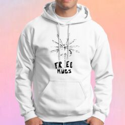 Alien Free Hugs Ringer Hoodie