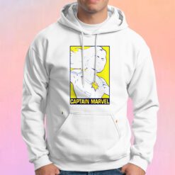 Avengers Endgame Captain Marvel Pop Art Hoodie