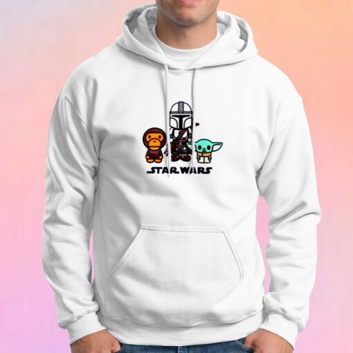 BAPE x Star Wars The Child Mandalorian Hoodie