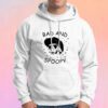 Bad and Spoopy Retro Skull Hoodie