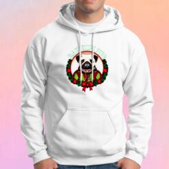 Bah Hum Pug Funny Christmas Pun for Pug Lovers Hoodie