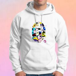 Bape Multi Camo Katakana RLX Hoodie