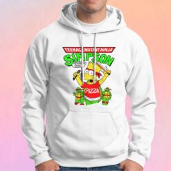 Bart Simpson TMNT Teenage Mutant Ninja Turtles tee Hoodie