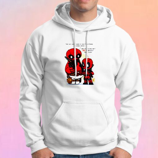 Baymax and Deadpool Parody Hoodie
