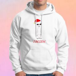 Believe Alien Christmas Hoodie