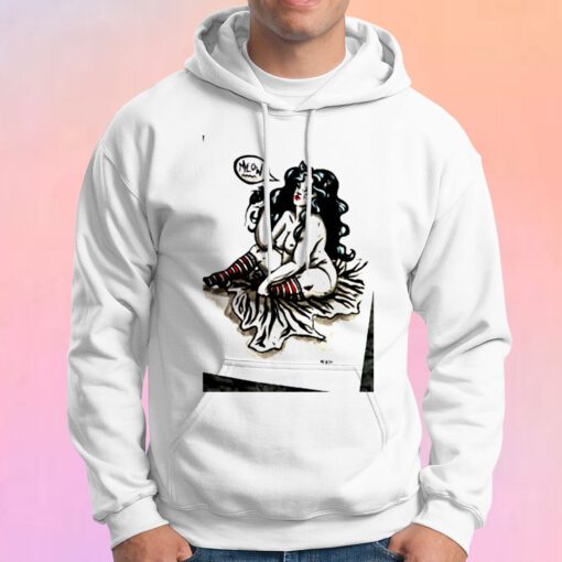 Bettie Page Monroe Shibari Bondage Rope Pin Up Boudior Hoodie