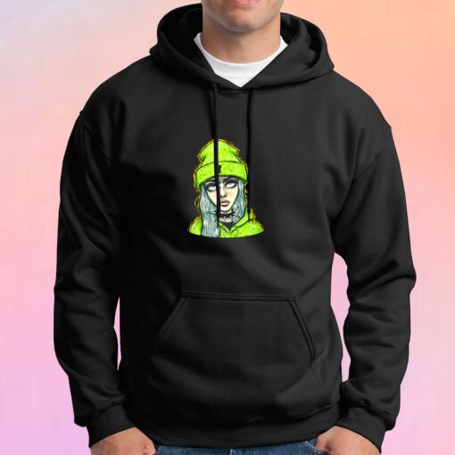 Billie Eilish Fan Art Trap Music Funny Hoodie