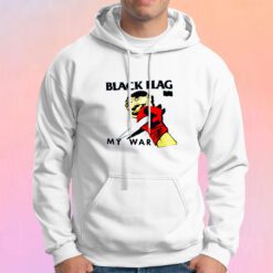 Black Flag Grunge My War Hoodie