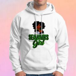 Black Girl Seattle Seahawks Hoodie