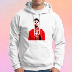 Buy ShipsFast 21 Savage White Hoodie