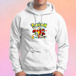 Cartoon Pokemon 25th Anniversary Hoodie